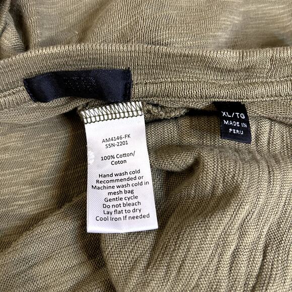 ATM Slub Jersey long sleeve tee T, distressed - Picture 3 of 5